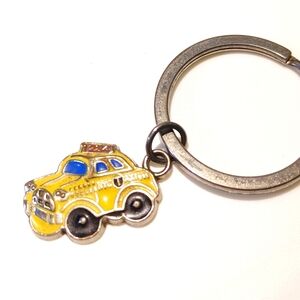 NYC Taxi Charm Enamel